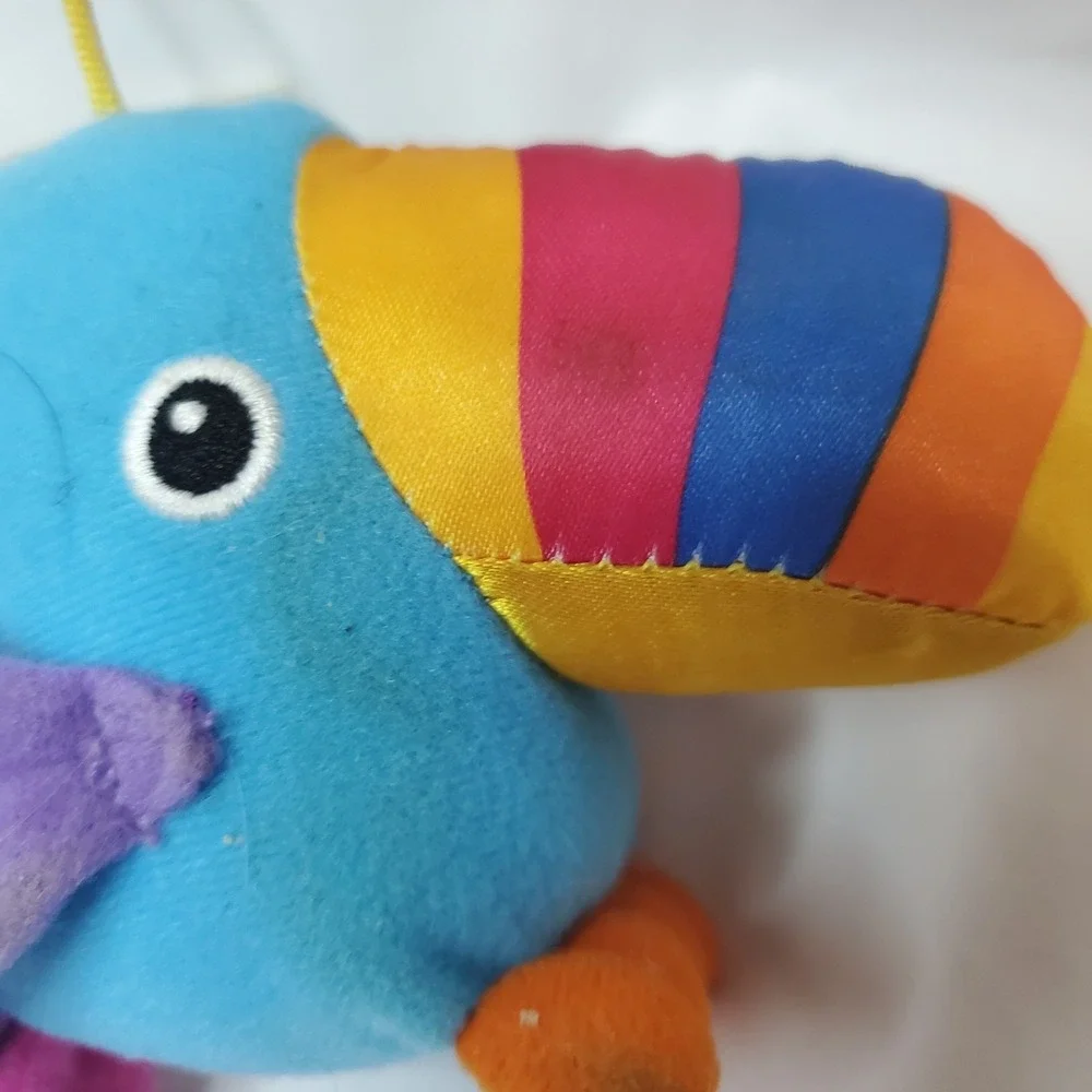 Fisher‑Price‎ Rainforest Toucan Bird Plush Hanging  Toy Replacement